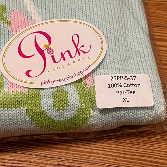 Pink Pineapple Golf Sweater XL - Picture 3 of 5